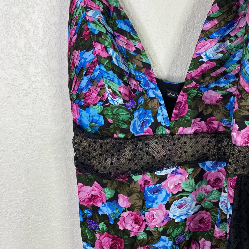 For Love & Lemons Midnight Rose Marley Maxi Dress - Picture 5 of 10